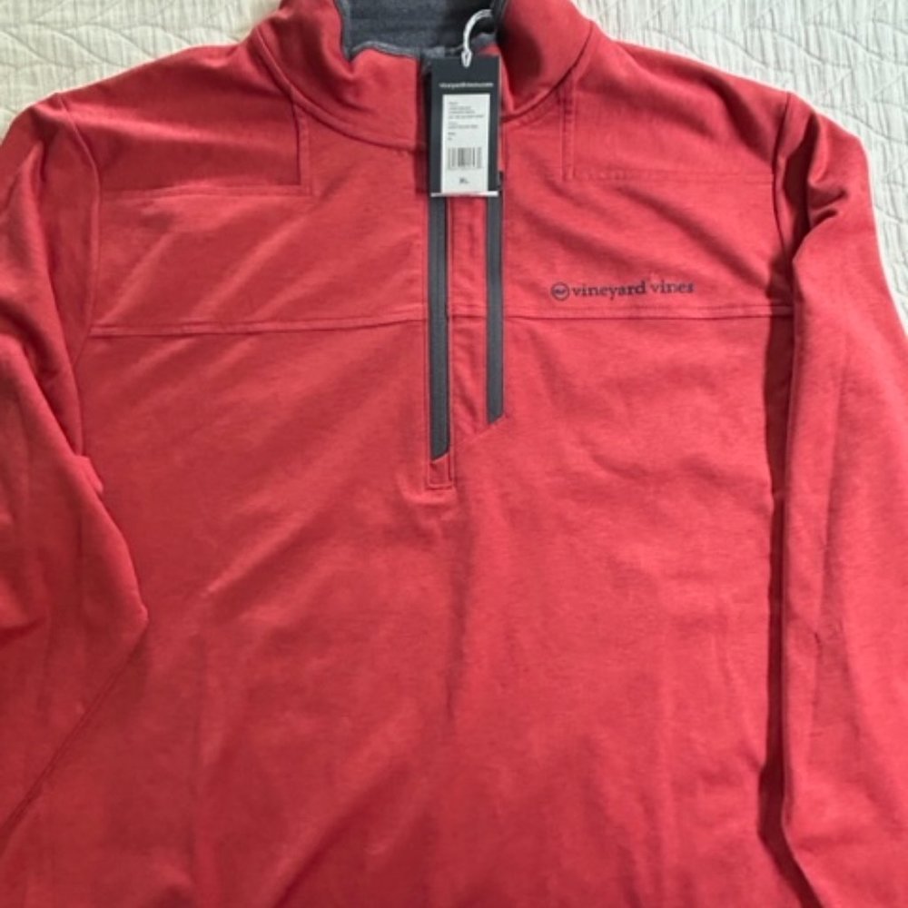 NWT Vineyard Vines Men's 1/4 Zip Pullover